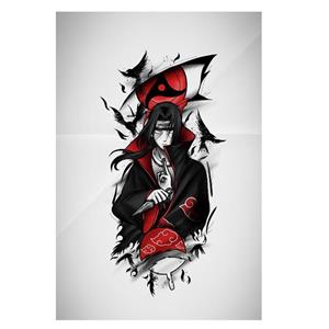 پوستر مدل انیمه ناروتو Naruto طرح ایتاچی اوچیها itachi کد 456