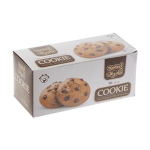 شیرینی کوکی با کشمش و چیپس شکلات نادری - 30 گرم بسته 12 عددی