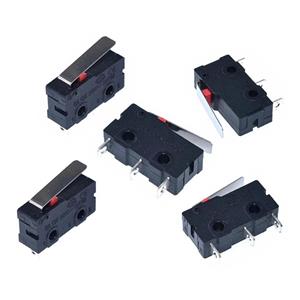 میکرو سوئیچ اهرم دار مدل 5A-125-250V بسته 2 عددی