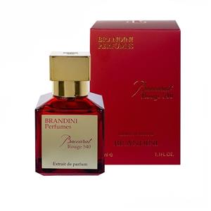 عطر جیبی برندینی مدل Baccarat Rouge Extrait حجم 33 میلی لیتر 