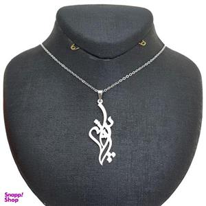 گردنبند نقره طرح پروانه کد 001