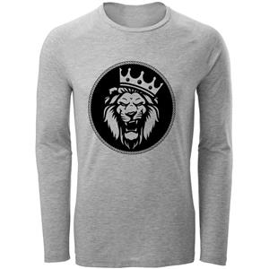 تی شرت مردانه طرح Black Lion کد C31 