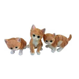 مجسمه طرح گربه مدل K3 مجموعه سه عددی