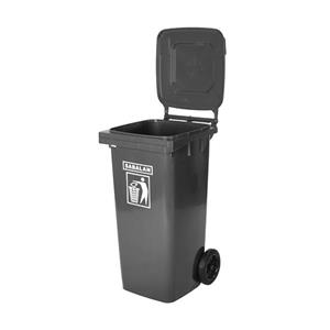 سطل زباله اداری سبلان کد 201  ظرفیت 240 لیتر (چرخدار و بدون پدال) 