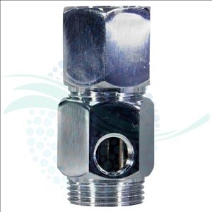 سه راه ورودی استیل تصفیه آب 3/4 دوقلو