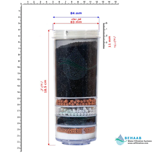 فیلتر طبقاتی تصفیه آب کلمنی کارو