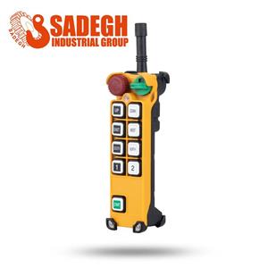 ریموت کنترل 8 کلید دو سرعت جرثقیل سقفی تله کرین F24-8D