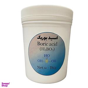 پودر اسید بوریک مدل H3BO3 کد 654 وزن 1 کیلوگرم