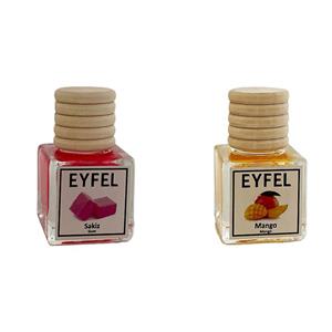 خوشبوکننده خودرو مدل آدامس و انبه حجم 10 میلی لیتر مجموعه 2 عددی