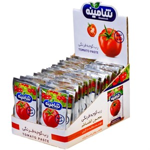 کنسرو رب گوجه فرنگی شامینه - 70 گرم بسته 50 عددی