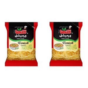 رشته ورمیشل گلها - 150 گرم بسته 2 عددی