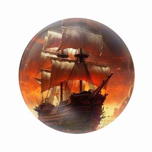 پیکسل عرش مدل فانتزی منظره کشتی و دریا کد Asp6598