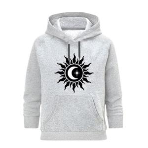 هودی زنانه مدل H056 طرح ماه و خورشید