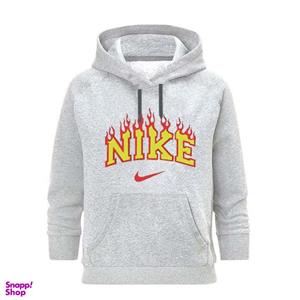 هودی زنانه مدل H091 رنگ طوسی