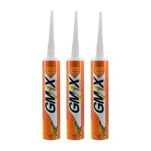 چسب سیلیکون جی مکس مدل 200 وزن 280 گرم بسته 3 عددی