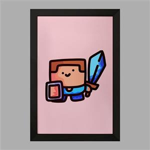 تابلو خندالو مدل بازی ماینکرافت Minecraft  کد 23267