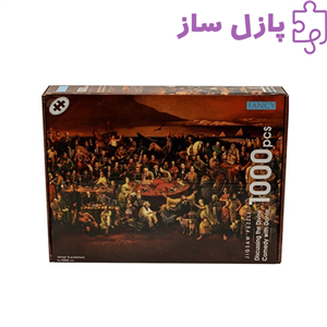 پازل 1000 تکه فنسی مدل 2042 طرح کمدی الهی