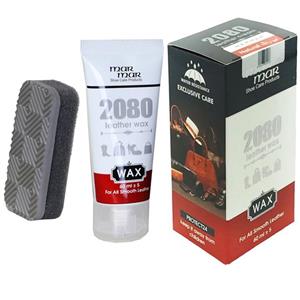 واکس کفش مدل مرمر گچی 2080 کد 2.SVN 2080 به همراه ابر