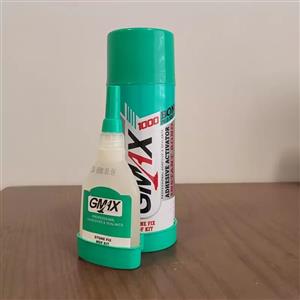 چسب 123 جی مکس مدل G-123-400 حجم 400 میلی لیتر مجموعه سه عددی