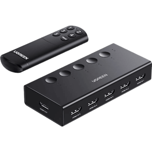 سوئیچ 1 به 5 HDMI یوگرین مدل CM568-90512 4K