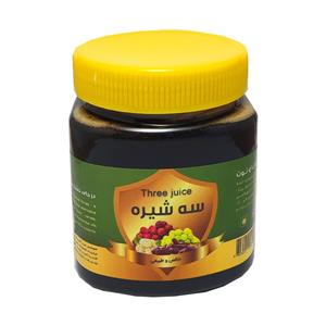 سه شیره انگور توت و خرما ممتاز حس خوب - 500 گرم