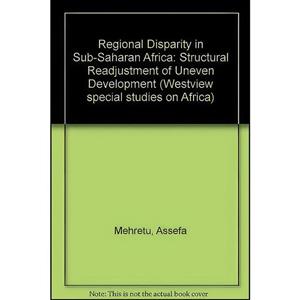 کتاب Regional Disparity In Sub-saharan Africa اثر Assefa Mehretu انتشارات تازه ها