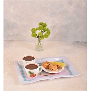 سینی مدل الگانت طرح Coffee