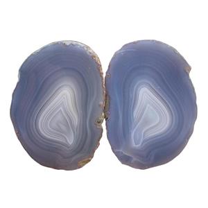 سنگ راف عقیق مدل سلیمانی کد RS1172 مجموعه 2 عددی