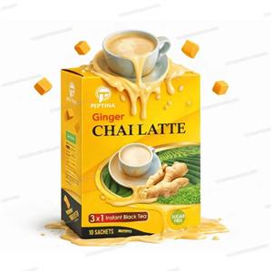 چای لته زنجبیل پپتینا بسته 10 عددی