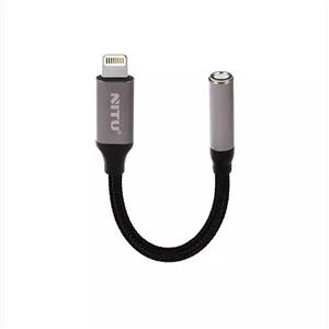 مبدل لایتنینگ به جک 3.5 میلیمتری نیتو مدل NX017
