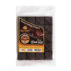 شکلات تخته ای تلخ 96 درصد رزبین استار - 200 گرم