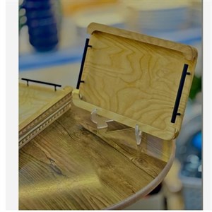 سینی مدل مهره دار چوبی کد 224
