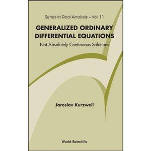 کتاب Generalized Ordinary Differential Equations اثر Jaroslav Kurzweil انتشارات World Scientific Publishing Company