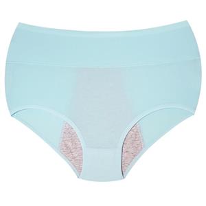 شورتکس زنانه ماییلدا مدل دولایه کمر پهن کد 4747 رنگ آبی