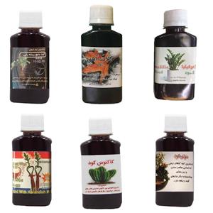 کود مایع فسفر ریشه زایی 10-52-10 و کلات آهن و کود زاموفیلیا و کود بامبو و کود کاکتوس و مولتی کود مدل life drop حجم 120 میلی لیتر