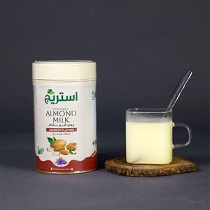 پودر شیر بادام با طعم زعفرانی استریج - 300 گرم