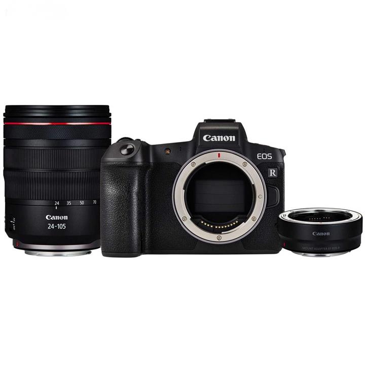 Canon EOS R / RF 24-105mm f/4L IS USM Lens / Mount Adapter EF-EOS R