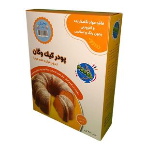 پودر کیک وانیلی وگان 450گرم 