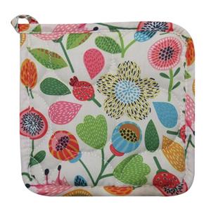 دستگیره هوم اند لایف مدل روشنا طرح گل و برگ فانتزی