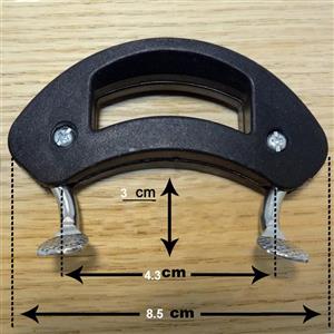 دستگیره قابلمه و تابه مدل دسته خرچنگی بسته دو عددی