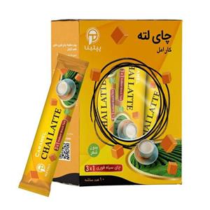 چای لته کاراملی پپتینا بسته 10 عددی