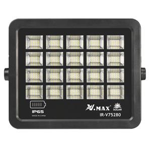 پروژکتور خورشیدی 280 وات ویمکس V.MAX مدل V-75280 | روشنایی 12 ساعته با گارانتی