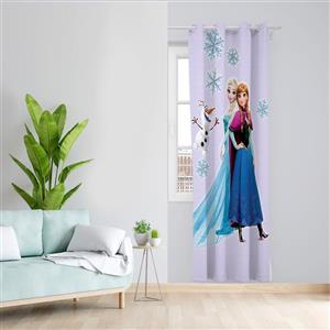 پرده طرح فوزان و السا مدل مخمل پانچی کد 4002 z سایز 140x200 سانتی متر