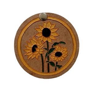 آینه جیبی مدل آفتابگردون