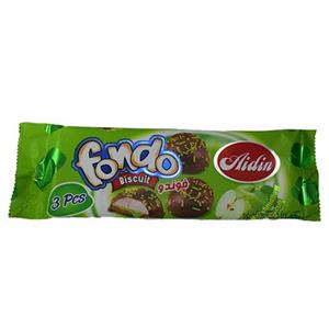 بیسکویت فوندو طعم سیب آیدین 50 گرمی