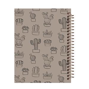 دفترچه یادداشت 100 برگ طرح کاکتوس کد O114