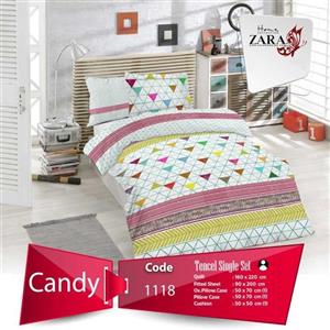 روتختی Zara یکنفره 5 تکه مدل Candy 