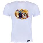 تی شرت آستین کوتاه مردانه 27 مدل Camera Drawing کد MH946