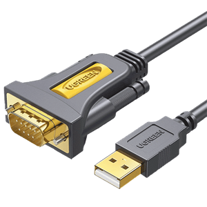 کابل USB.2 به DB9-RS232 یوگرین مدل CR104-20210 طول 1 متر