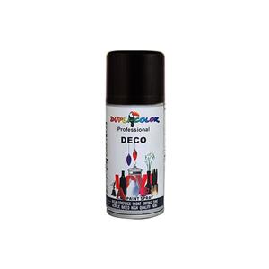 اسپری رنگ مشکی دوپلی کالر مدل DECO حجم 150 میلی لیتر